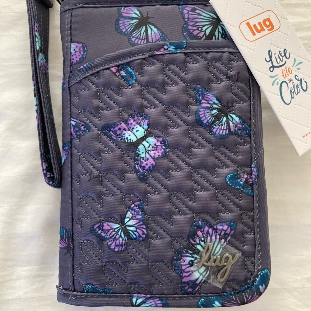 Lug Butterfly Wristlet